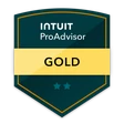 Intuit ProAdvisor Gold tier badge